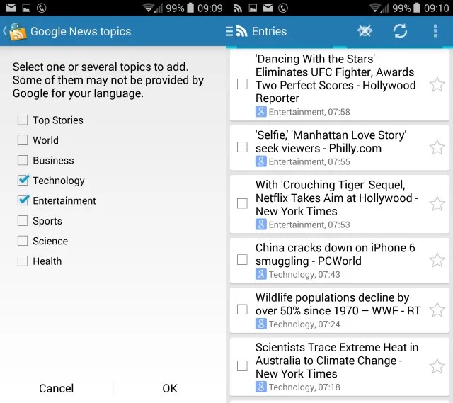 What Is The Best News Reader App For Android?