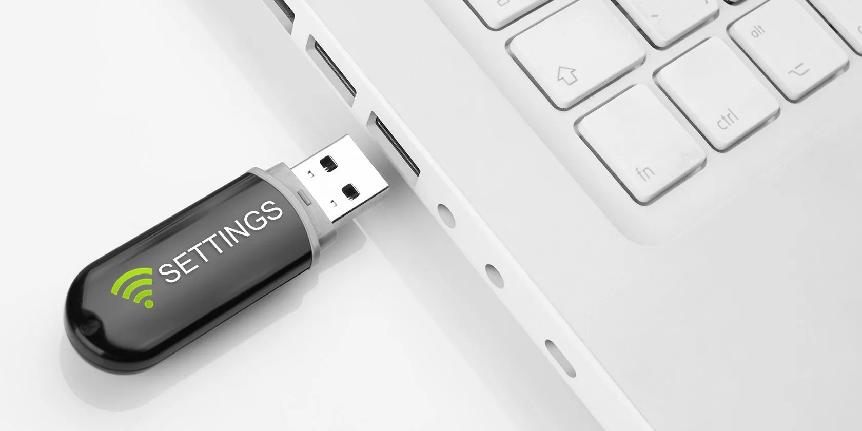 How to Save Wireless Settings to USB