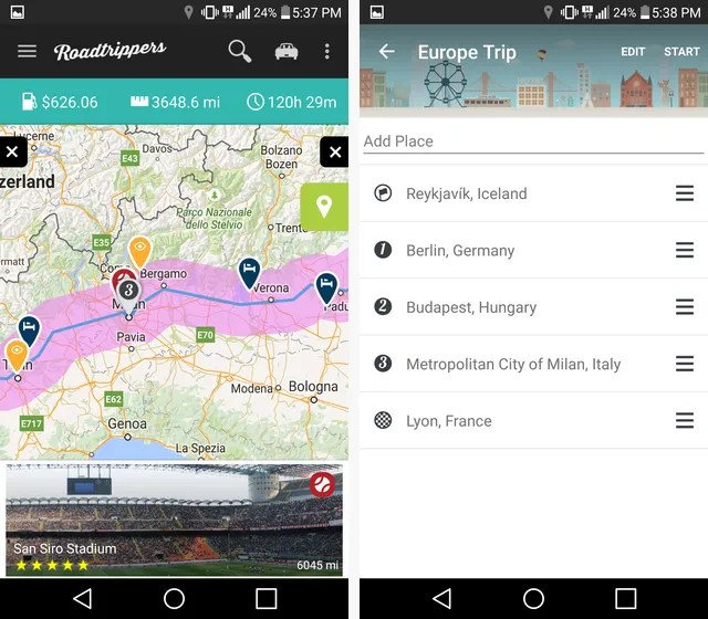 Best Trip Planning and Organizing Apps for Android