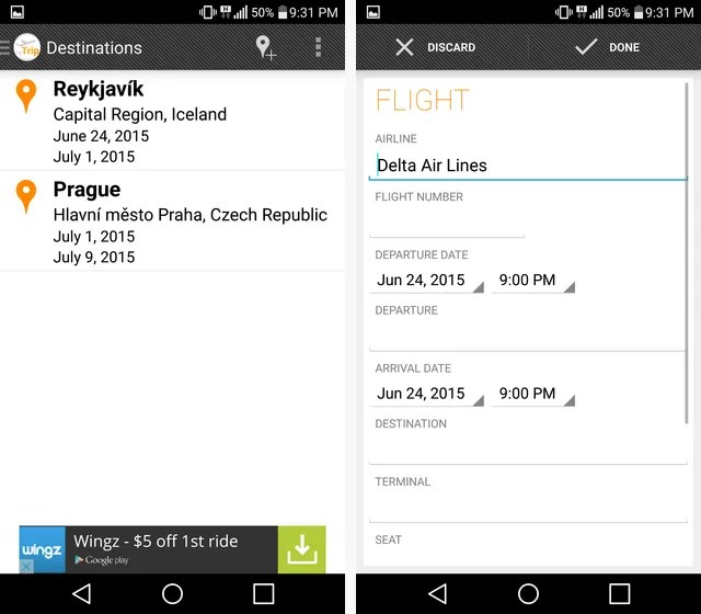 Best Trip Planning and Organizing Apps for Android