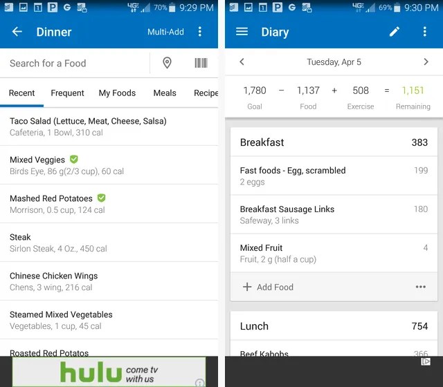 5 Best Android Apps for Tracking Calories