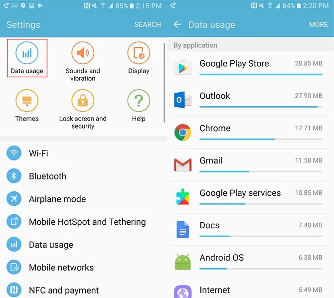 How to Track Data Usage for Individual Android Apps
