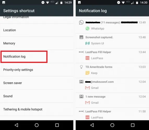 How to View Your Notification History on Android