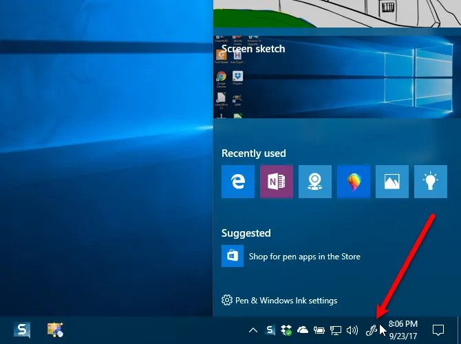 How to Use Windows Ink With a Touchscreen on Windows 10