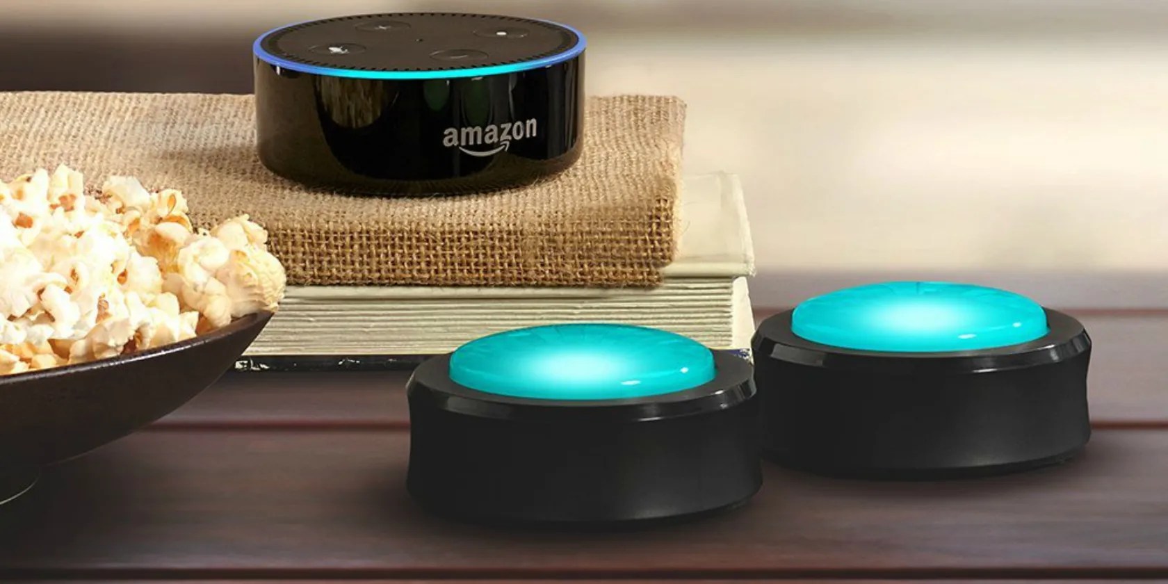 Amazon Echo Buttons Let You Host Quiz Nights