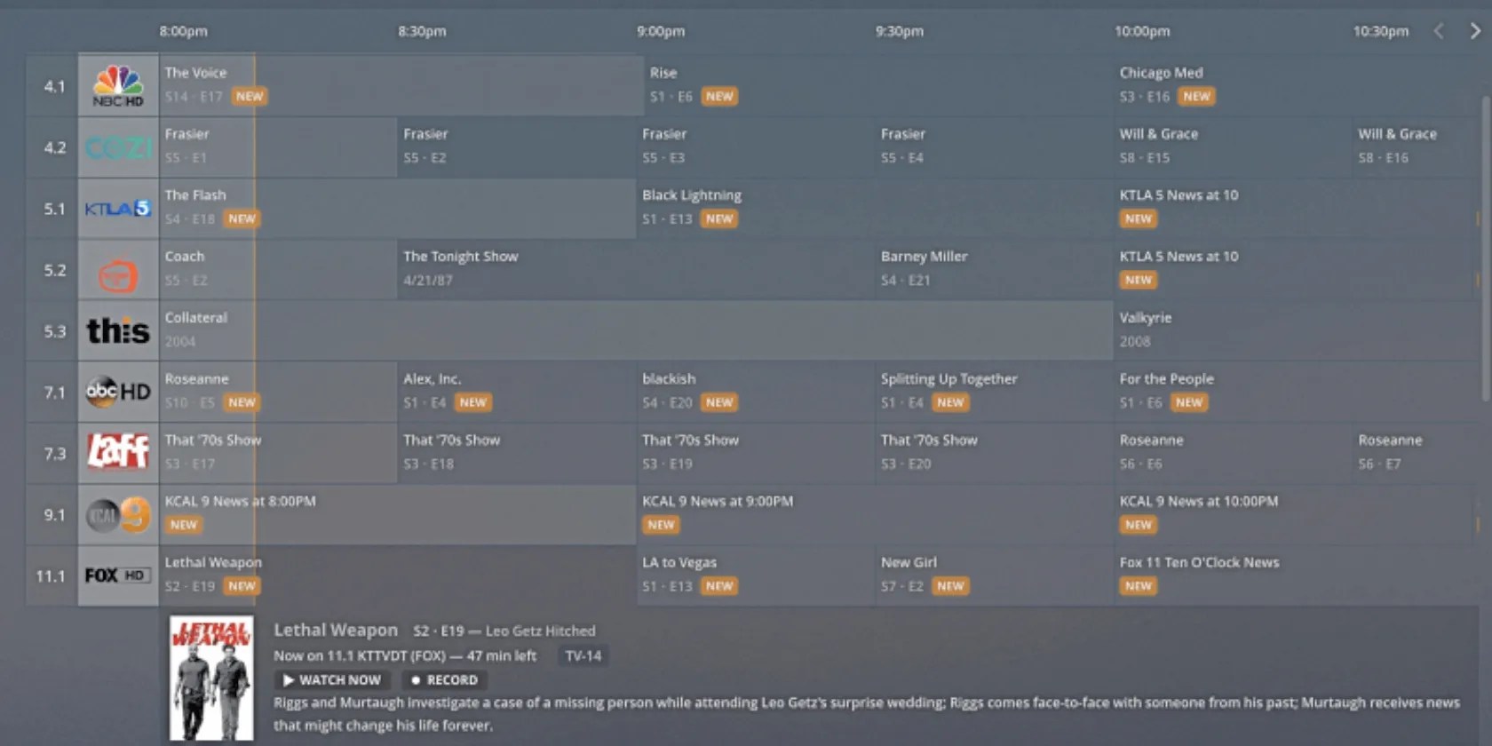 Plex Adds a Traditional Live TV Channel Guide