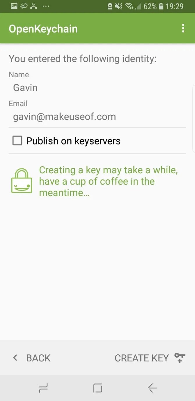 How to Send Encrypted Email on Android Using OpenKeychain