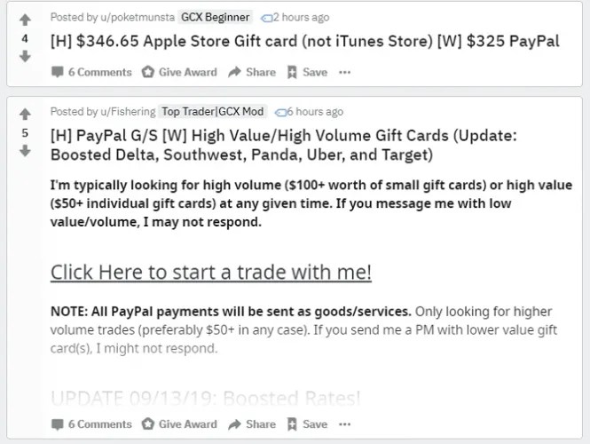 The 7 Best Sites to Sell Unwanted Gift Cards