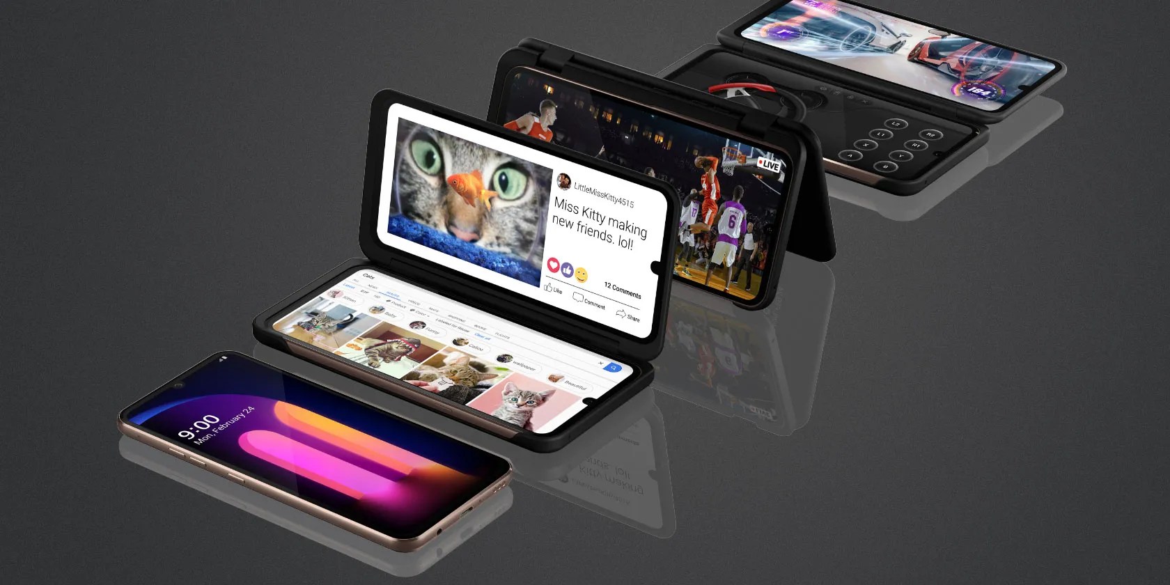 LG Unveils The DualScreen LG V60 ThinQ 5G Smartphone