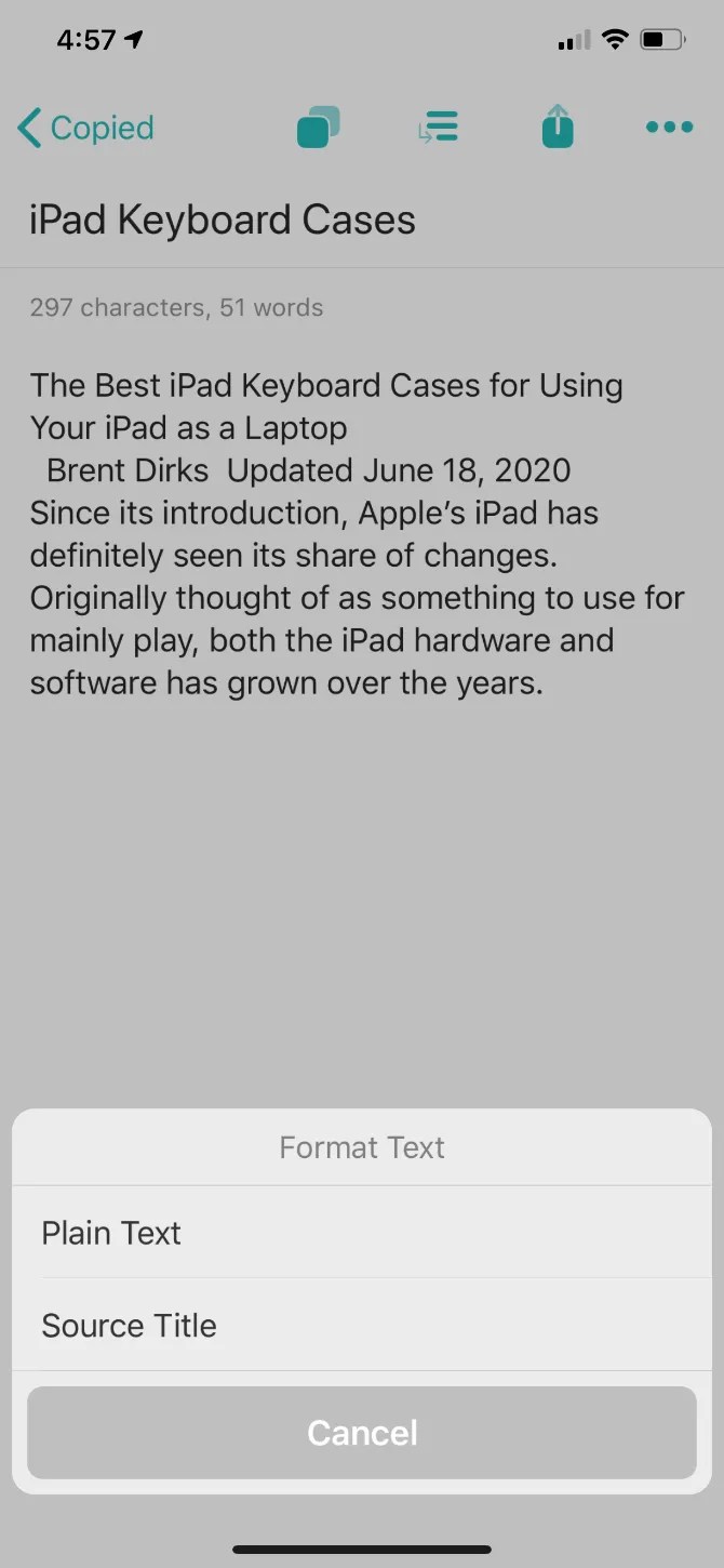 The 5 Best iPhone Clipboard Managers
