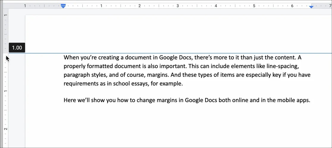 How to Change Margins in Google Docs