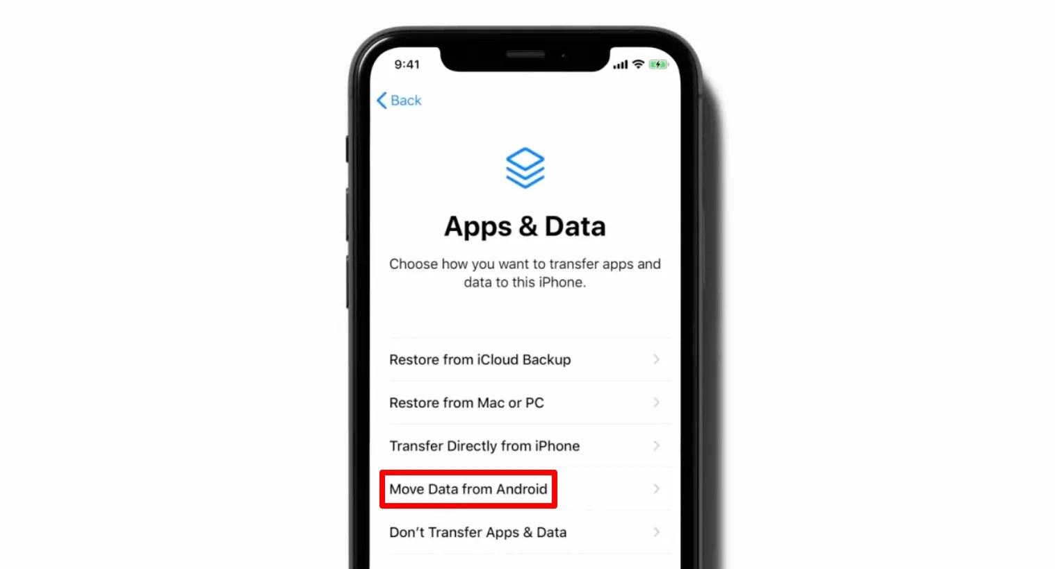 How to Transfer Data From an Android Phone to an iPhone