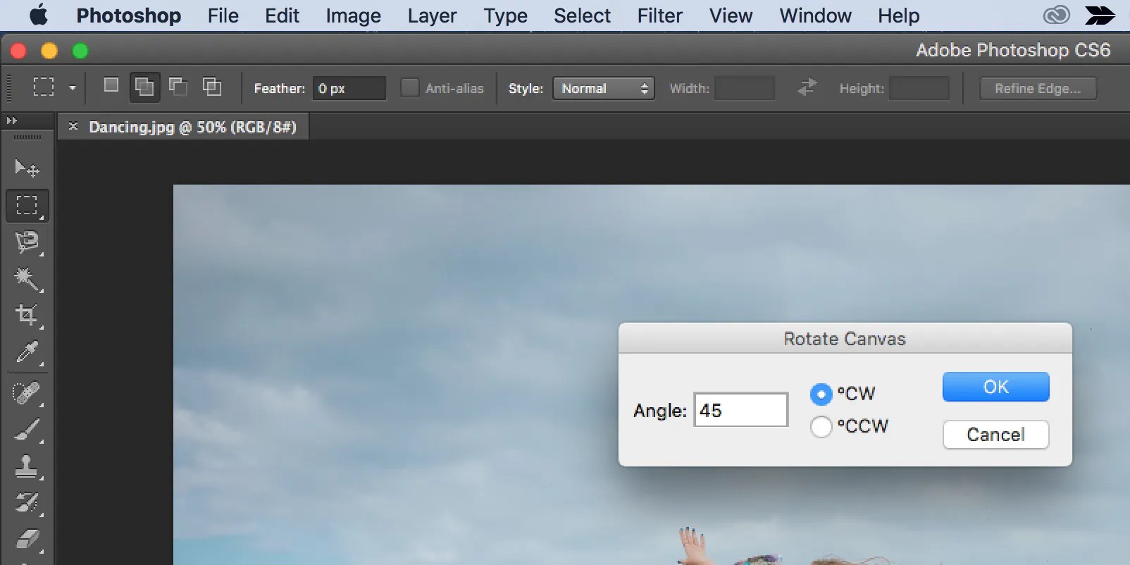How to Rotate an Image in