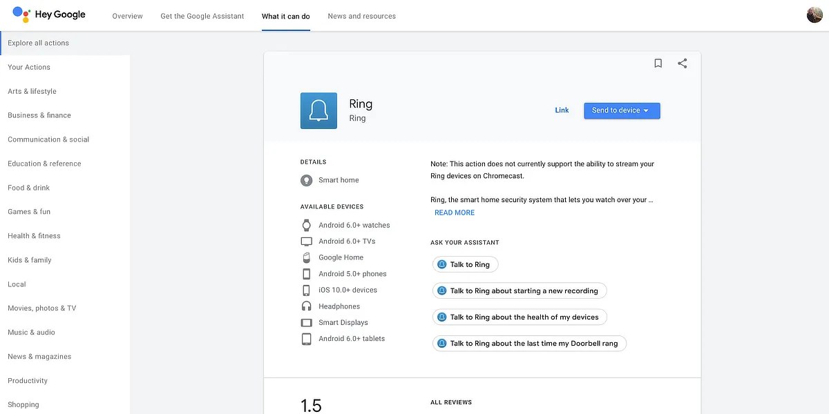 How to Add a Ring Doorbell to Google Home