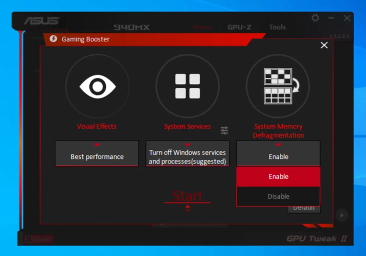 How to Overclock a GPU in Windows 10 Using ASUS GPU Tweak II