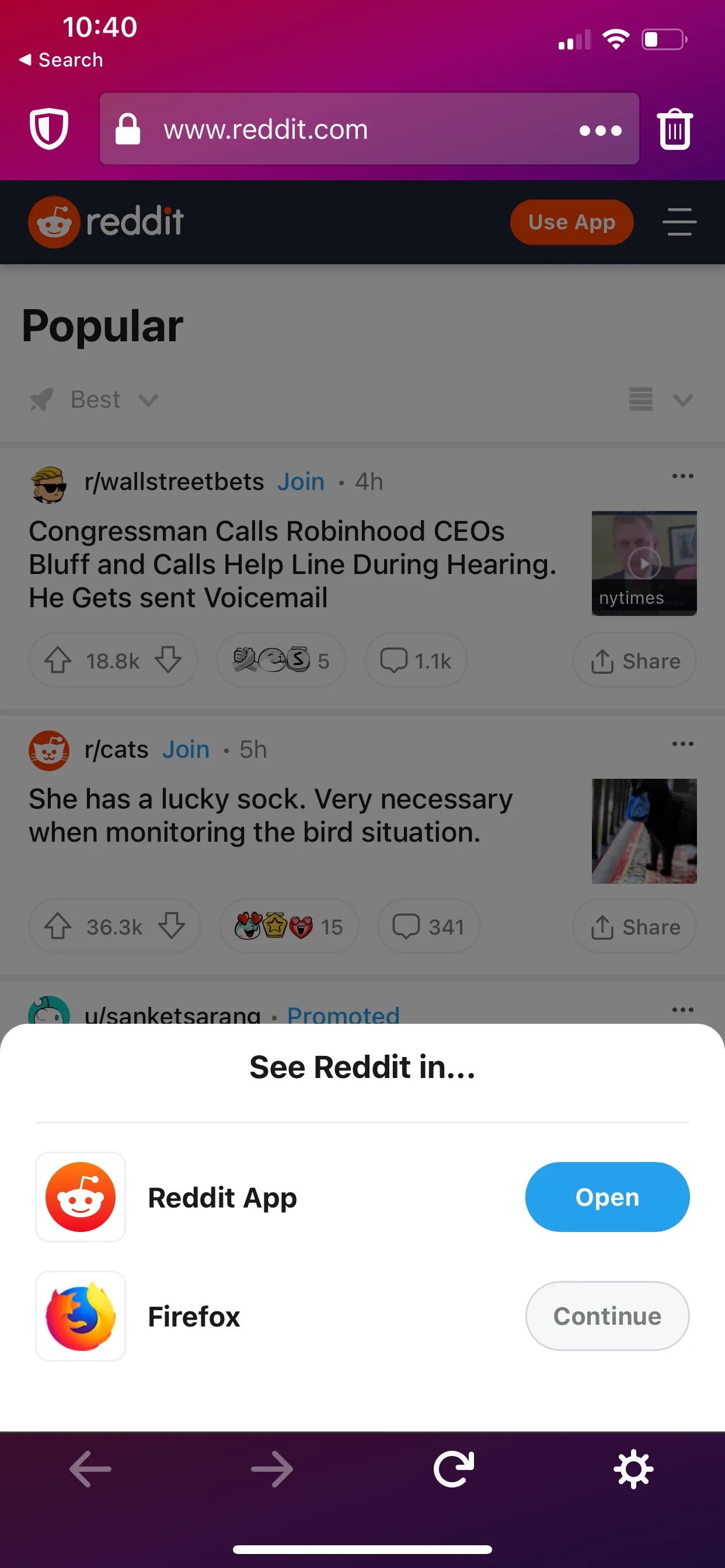 How to Disable Reddit's Annoying 'Open in App' PopUp
