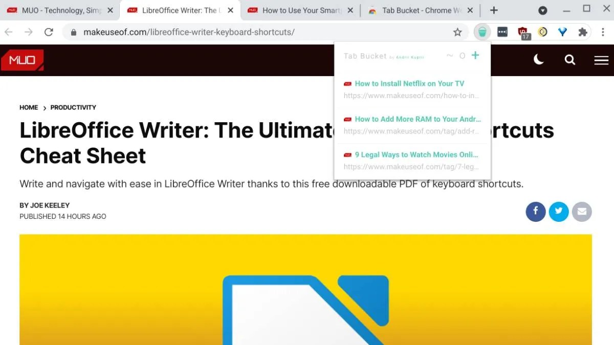 5 Intuitive Chrome Extensions to Manage and Sort Too Many Open Tabs