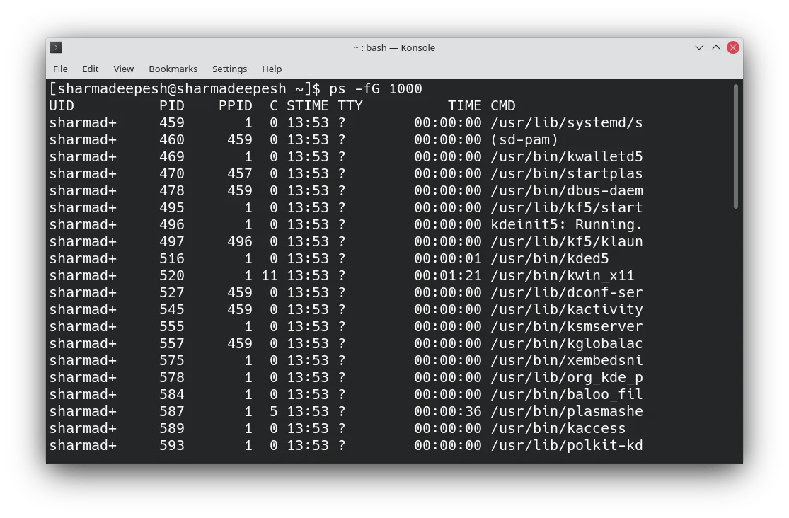 How to Display Process Information on a Linux System With the ps Command