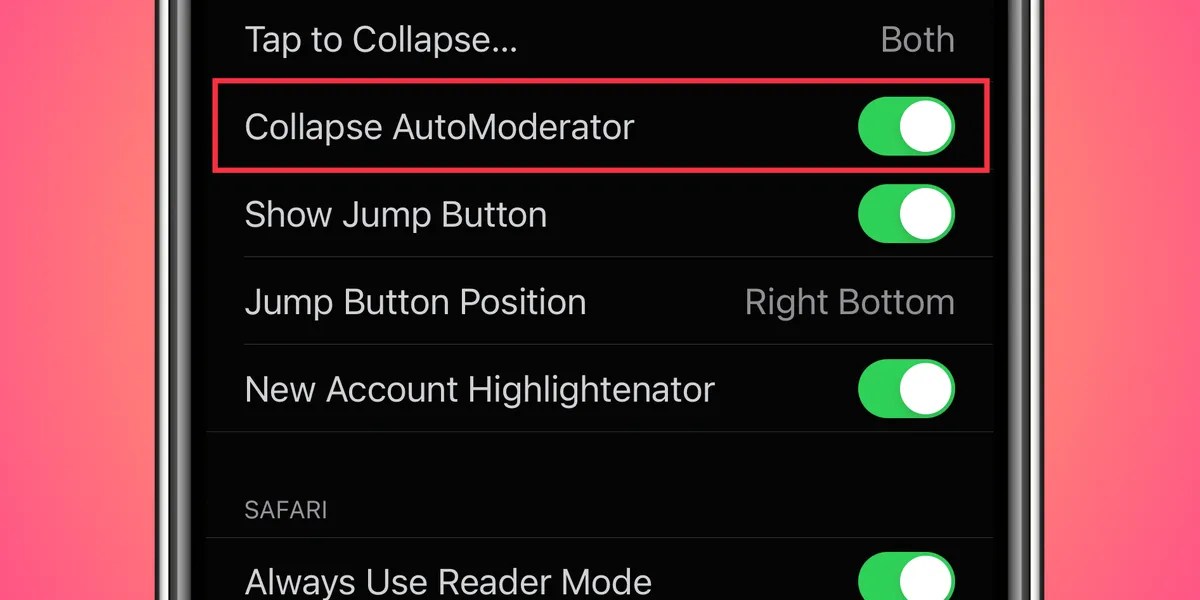 10 Awesome Settings That Everyone Should Enable on Apollo for Reddit