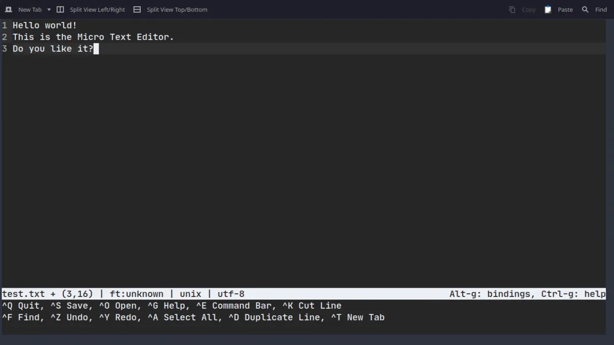 Feeling Overwhelmed With Vim? Try Micro Text Editor Instead