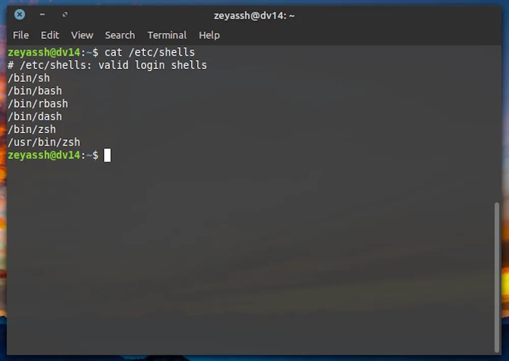 Cómo cambiar el shell predeterminado en Linux con chsh TecnoLoco