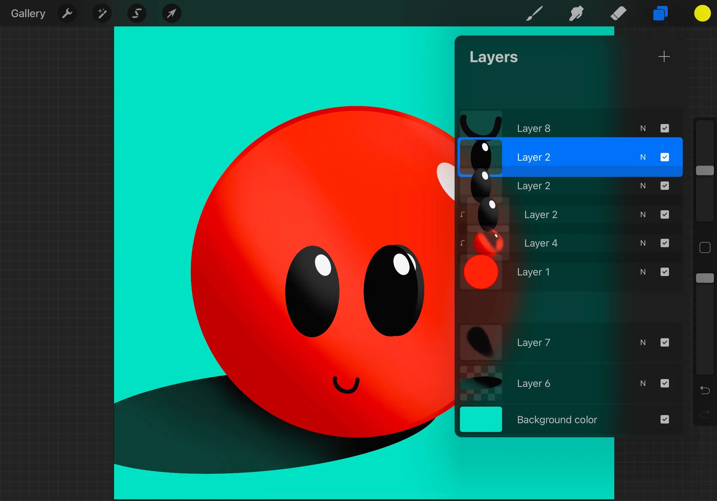 New to Procreate? Here Are 13 Tips to Start Using Layers