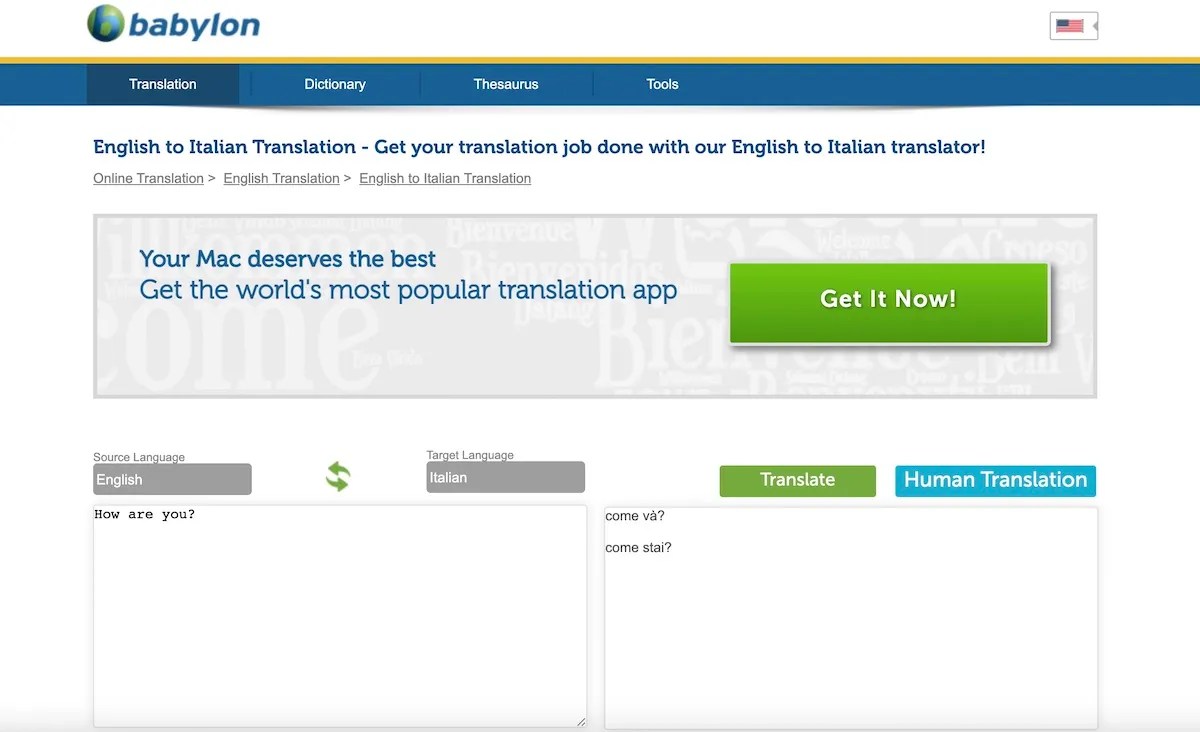 Free translation tools online wessea