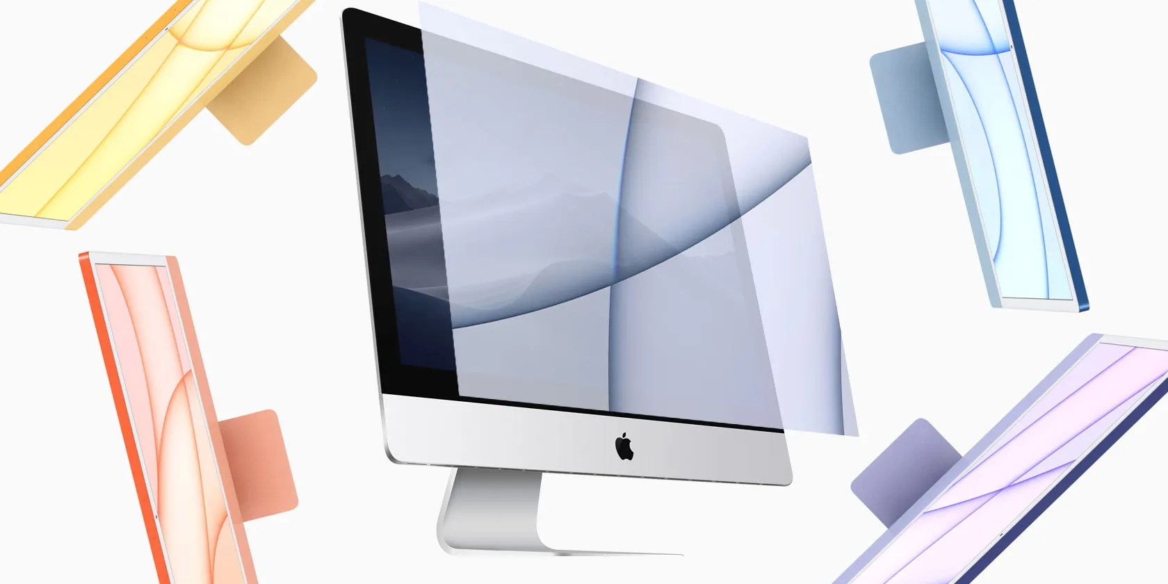 Like the New M1 iMac Wallpapers? Here’s How You Can Get Them on an