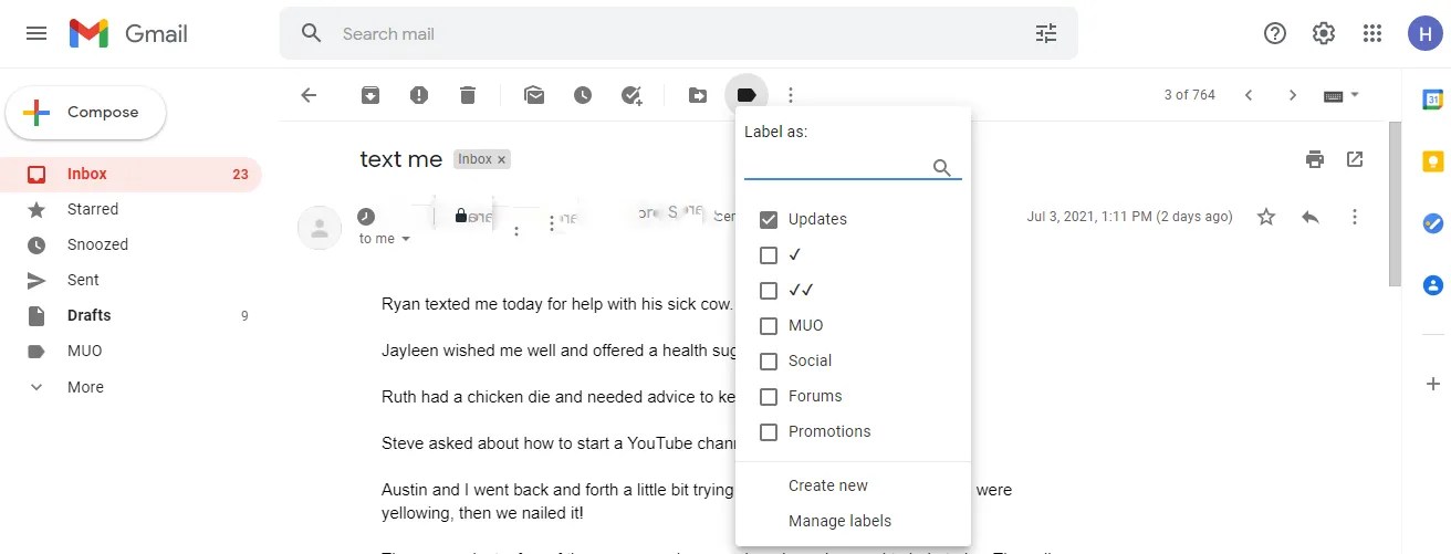 How to Create Folders in Gmail