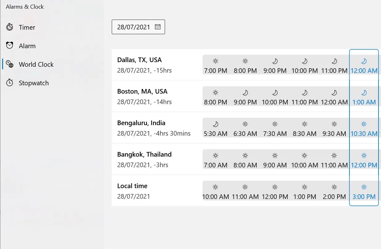 How to Use the Alarm and World Clock App on Windows 10
