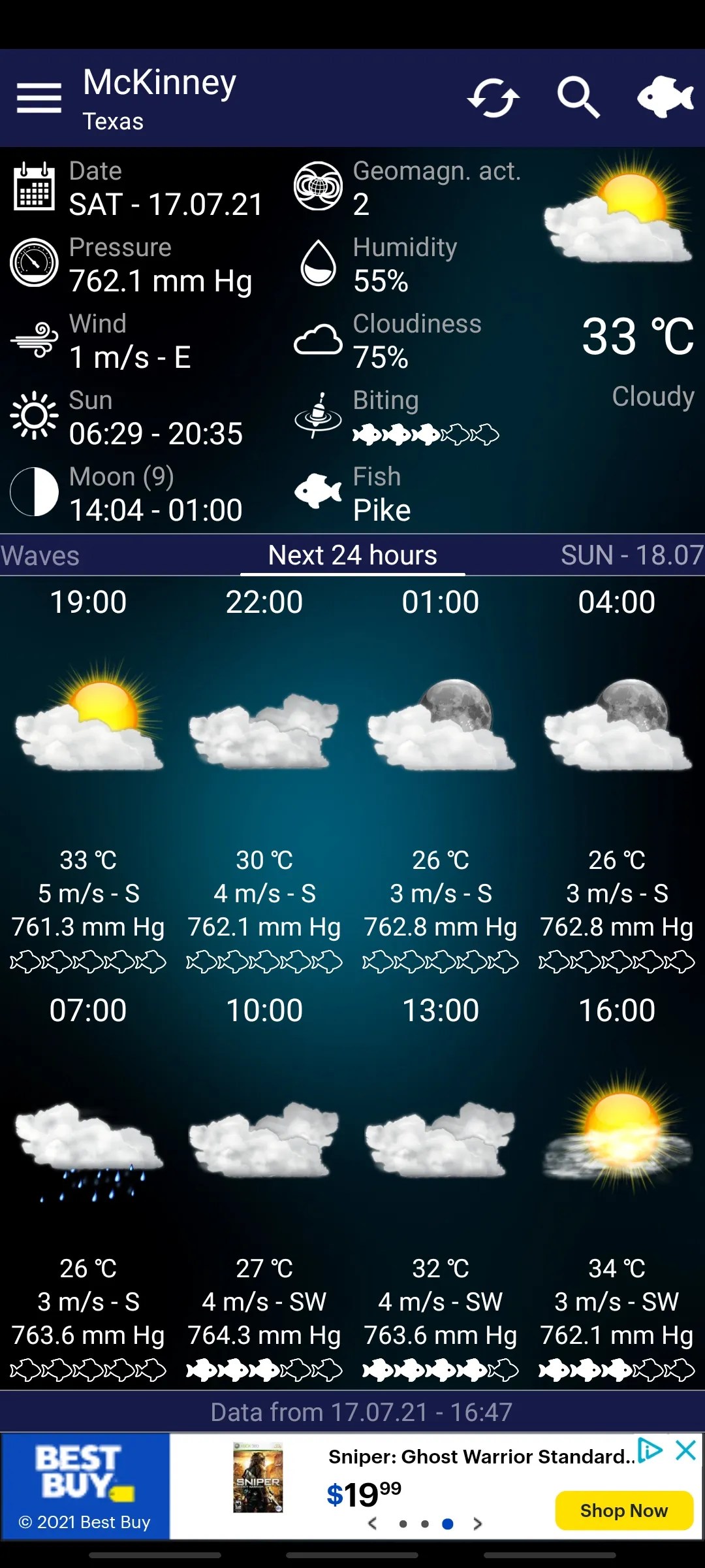 The 6 Best Fishing Forecast Apps