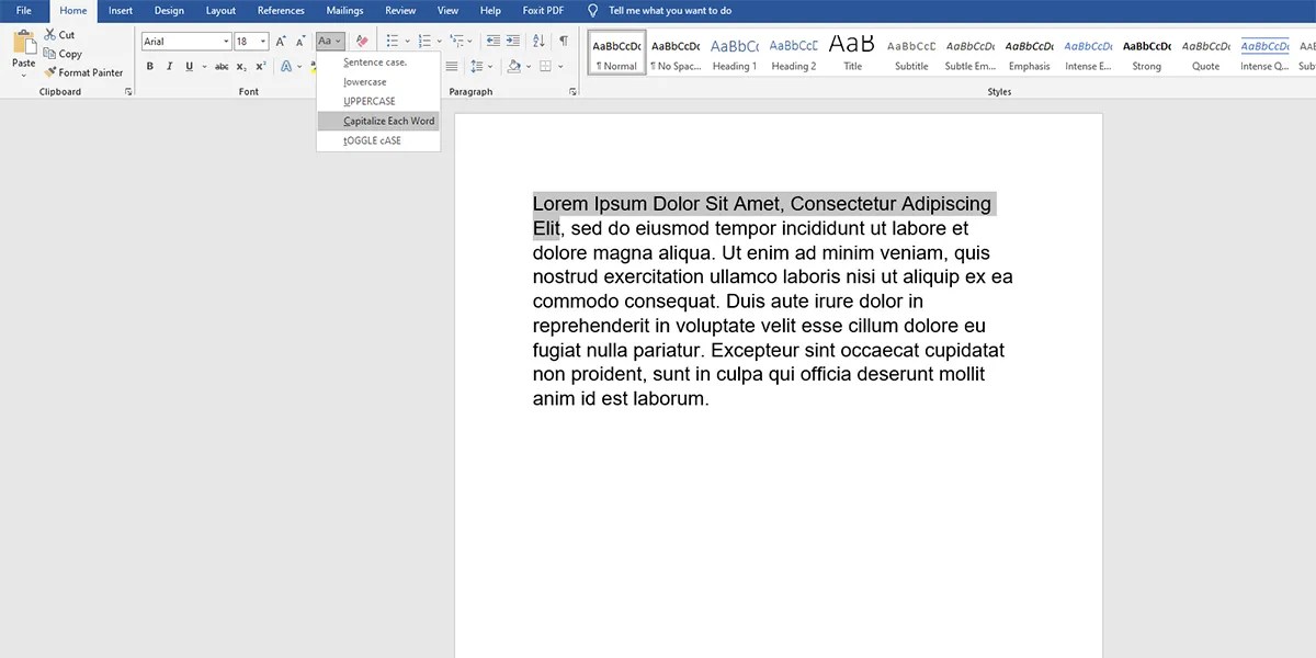 How to Capitalize Text Automatically in 4 Popular Word Processing Apps