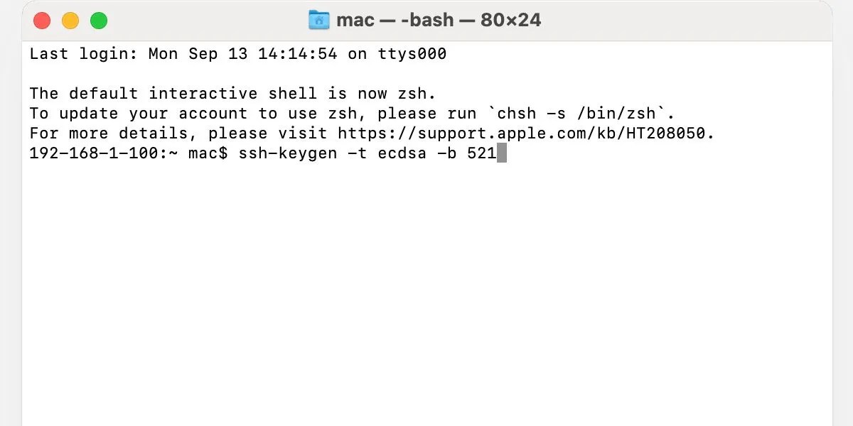 How to Use SSHKeygen to Generate an SSH Key on Mac