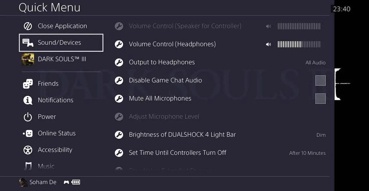 How to Adjust Your PS4 Headphone Volume