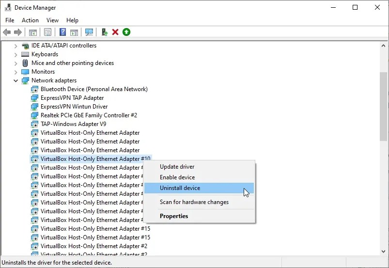 How to Remove a Network Adapter in Windows 10 and Windows 11