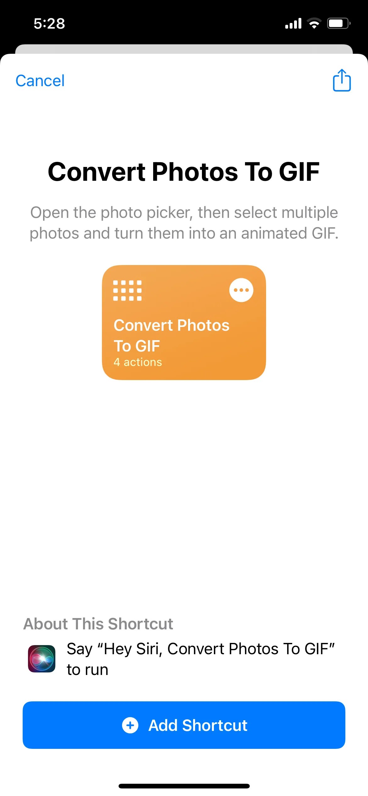 How to Turn iPhone Photos, Live Photos, and Videos Into GIFs in One