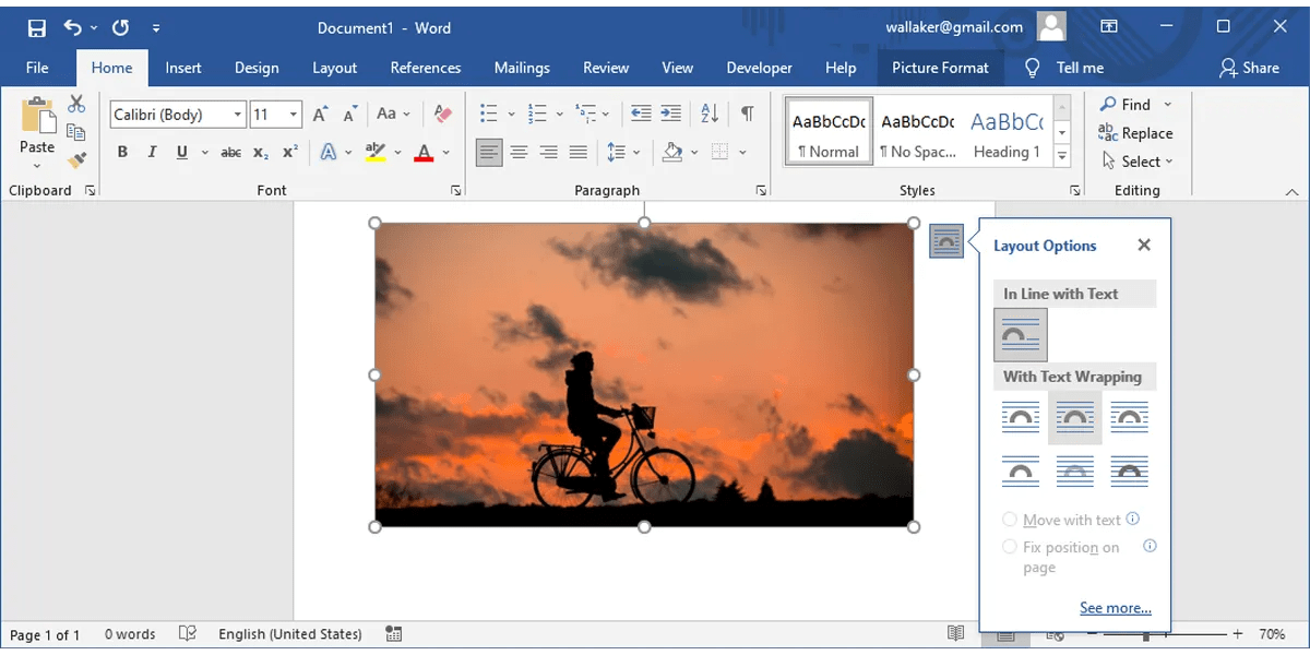 How to Stop a Microsoft Word Image From Moving Around
