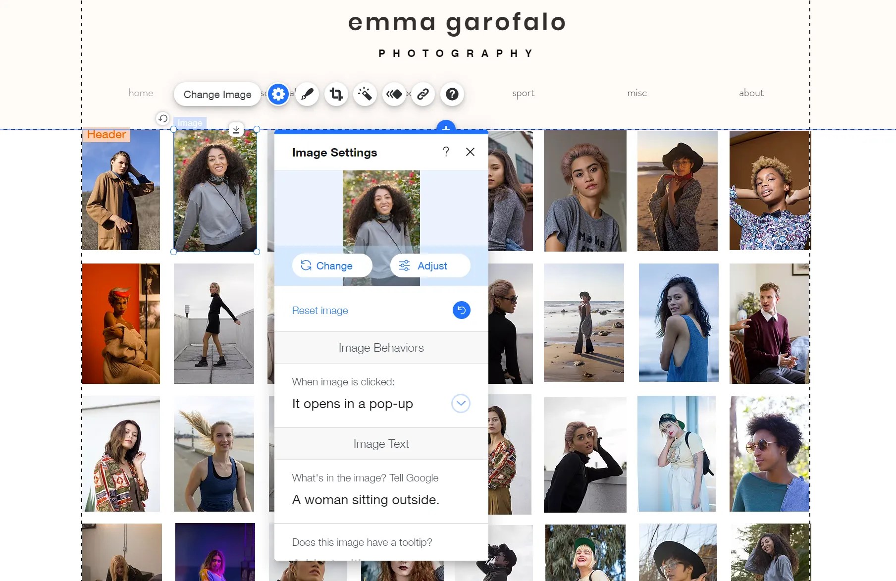 How to Create a Portfolio site With Wix