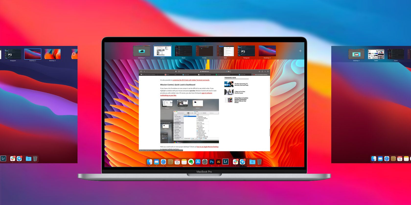 How To Use Multiple Desktops With Mission Control In Macos