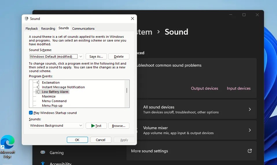 How to Change Sounds on Windows 11