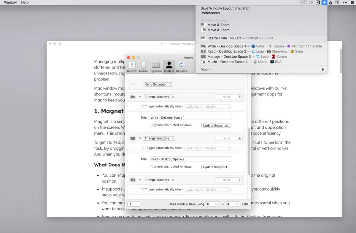 The 6 Best Mac Window Management Tools