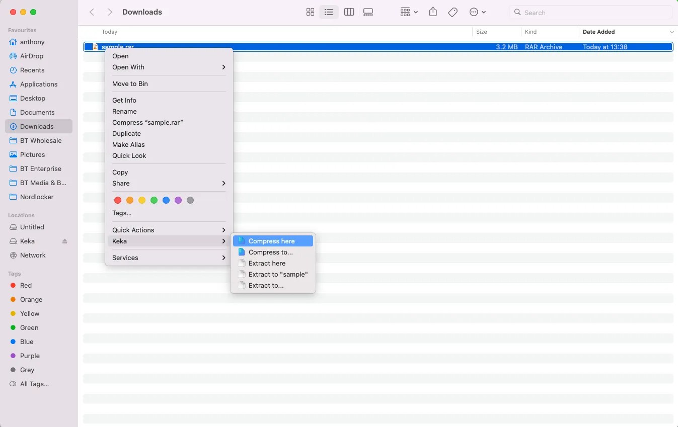 How to Open and Extract RAR Files on Mac