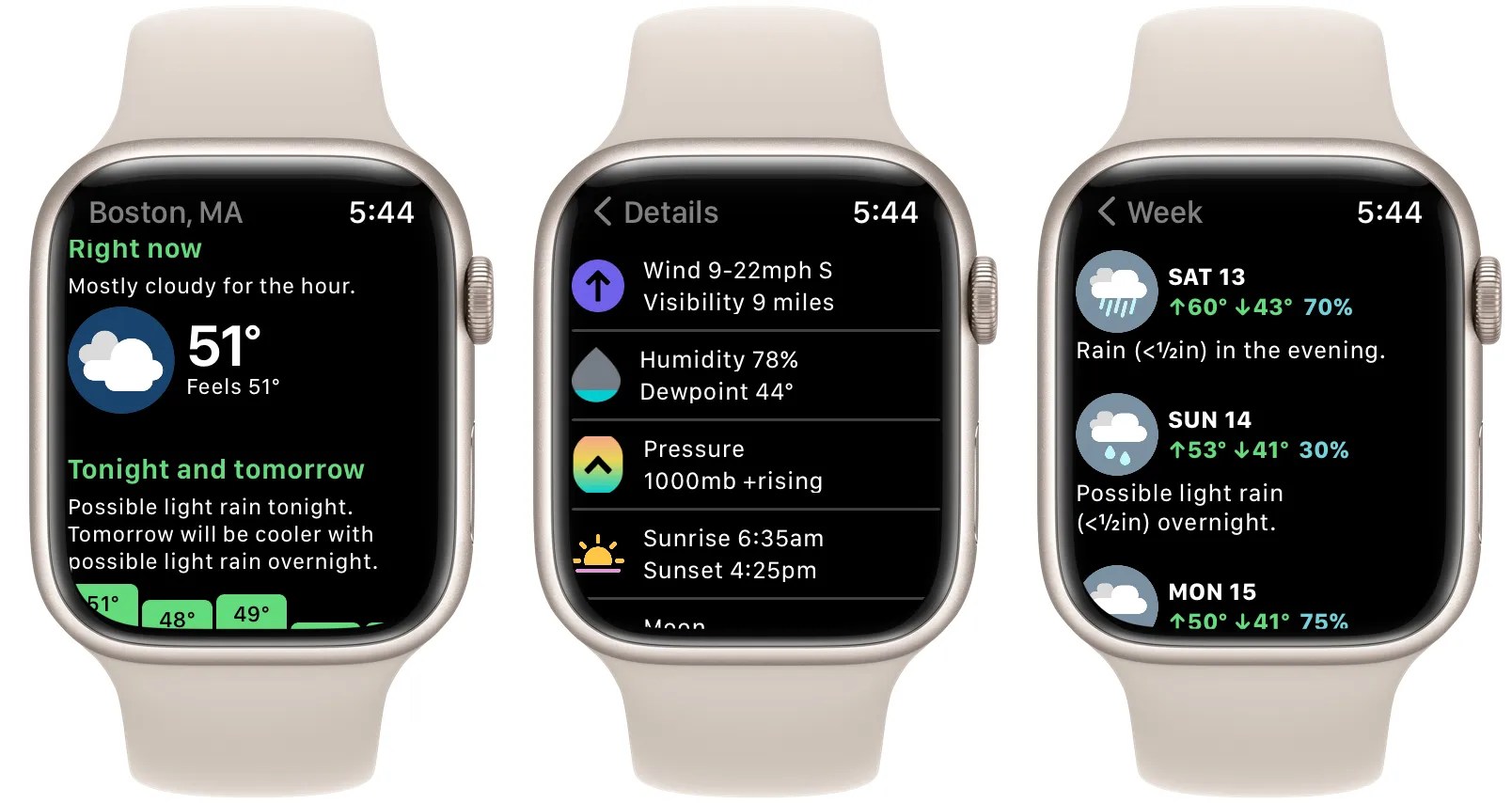 The 8 Best Apple Watch Weather Apps