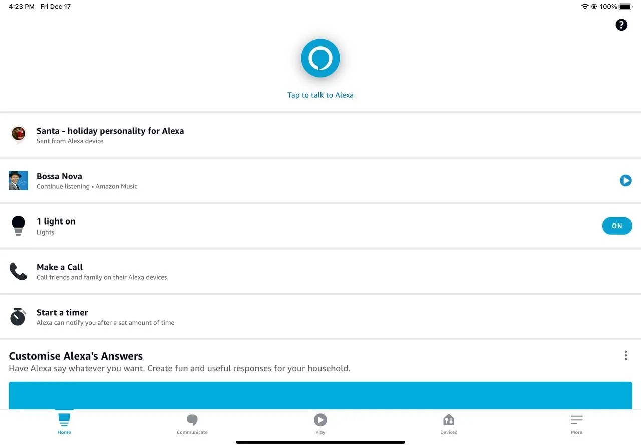 How to Turn Alexa Into Santa Claus This Christmas
