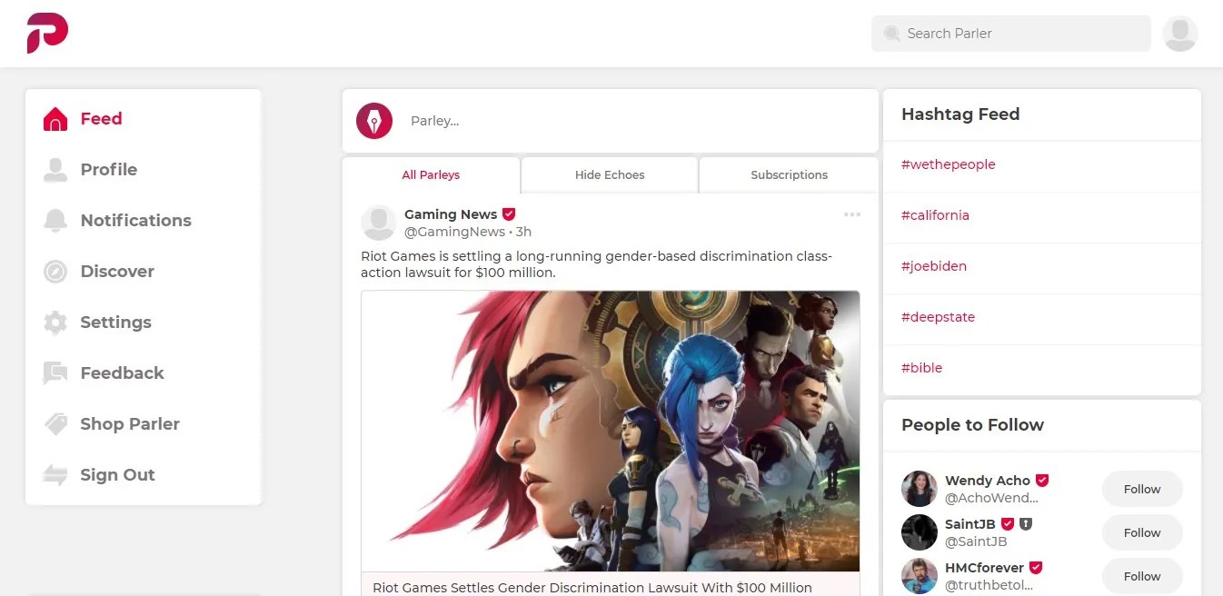 What Is the Parler Social Media App?