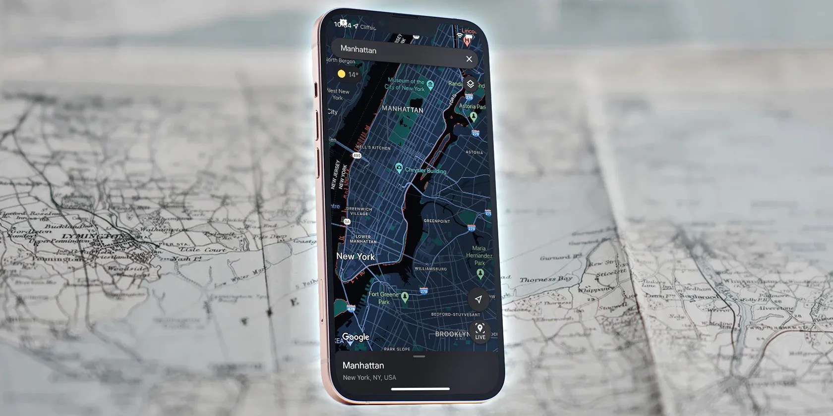 How to Enable Dark Mode for Google Maps on an iPhone