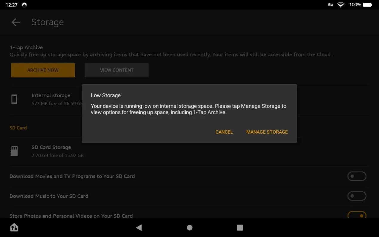 How to Regain Storage Space on a Full Amazon Fire Tablet 10 Key Tips