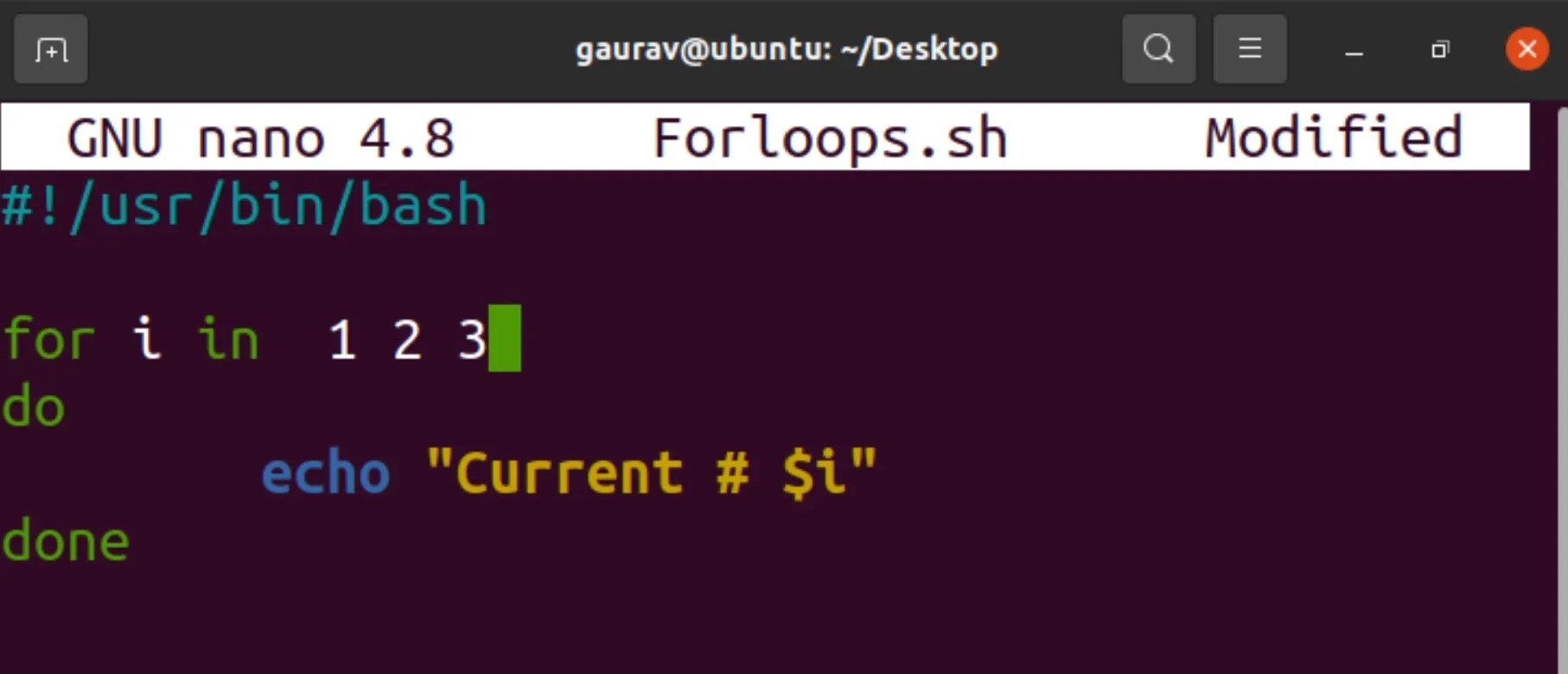 How to Use the for Loop in a Linux Bash Shell Script