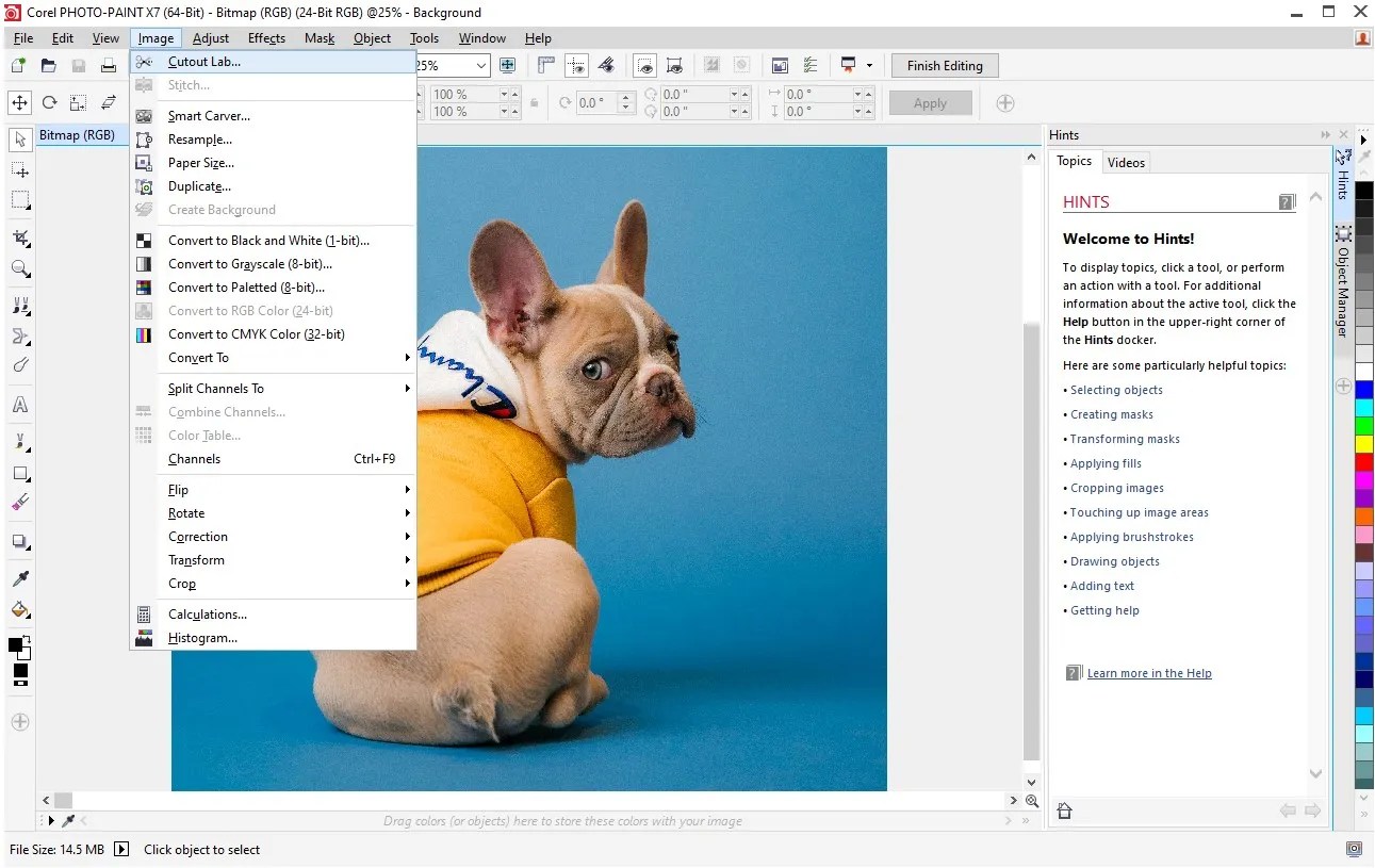How To Change Background Color In Corel Photo Paint Design Talk