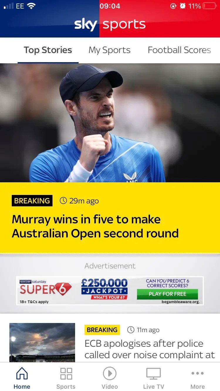 The 7 Best Sports News Apps